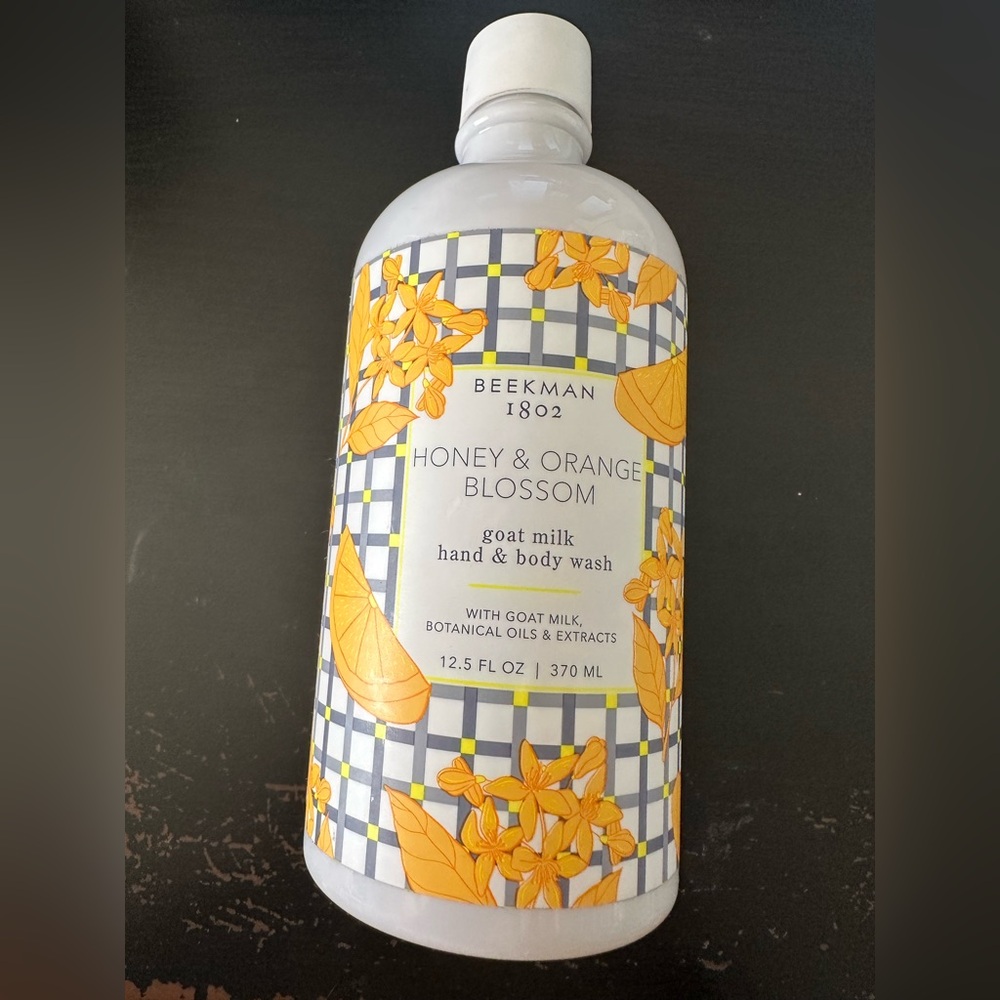 Beekman 1802 Honey & Orange Blossom hand and body wash. 12.5fl oz. Brand new